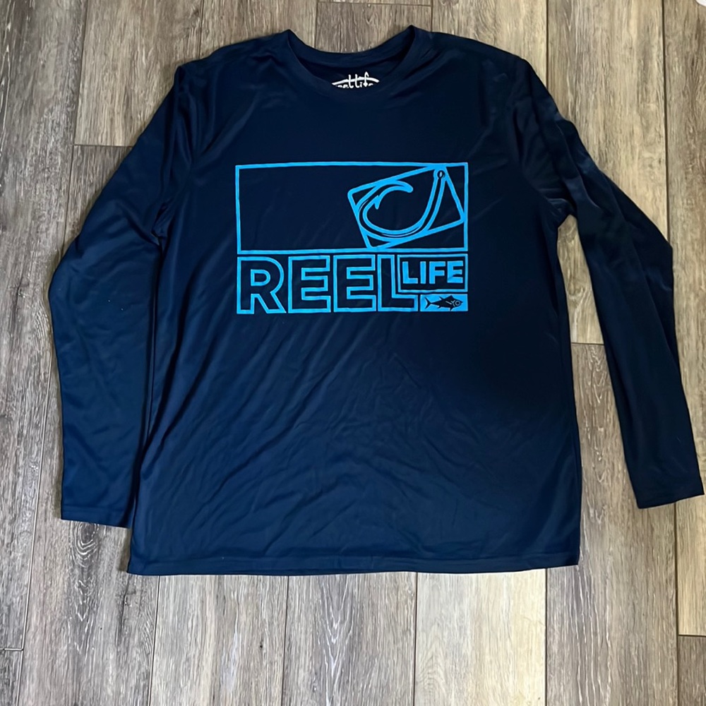 Mens fishing t shirt
